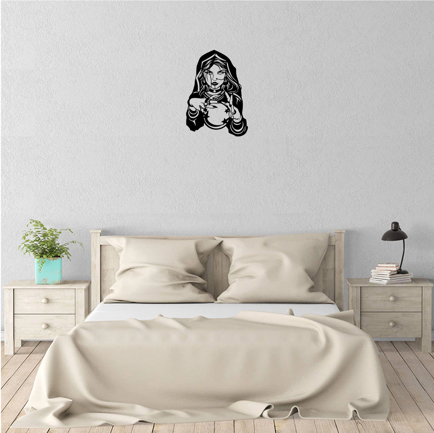 Decor perete Vrajitoare HH791 din lemn