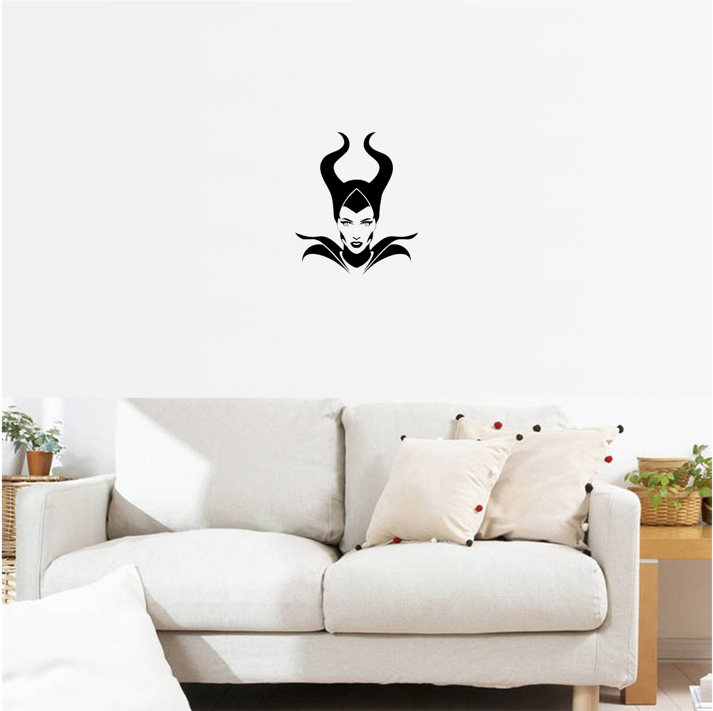 Decor perete Zana Intunecata HH739 din lemn