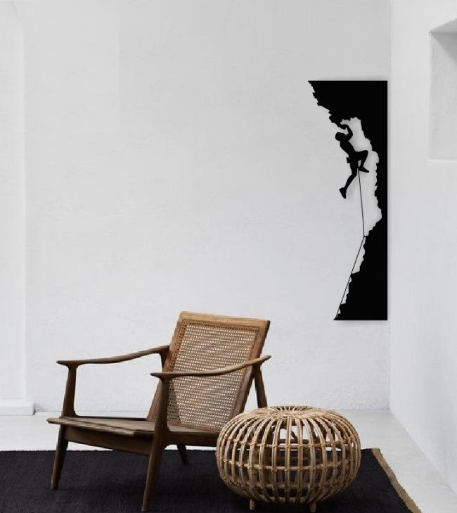 Decor perete Personalizabil Alpinist HHH231 din lemn