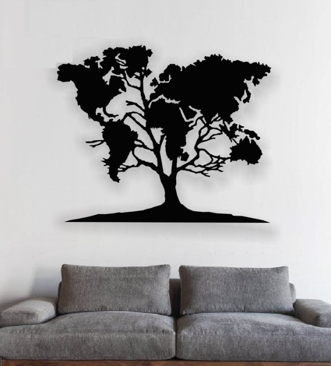 Decor perete Personalizabil Copac HHH96 din lemn