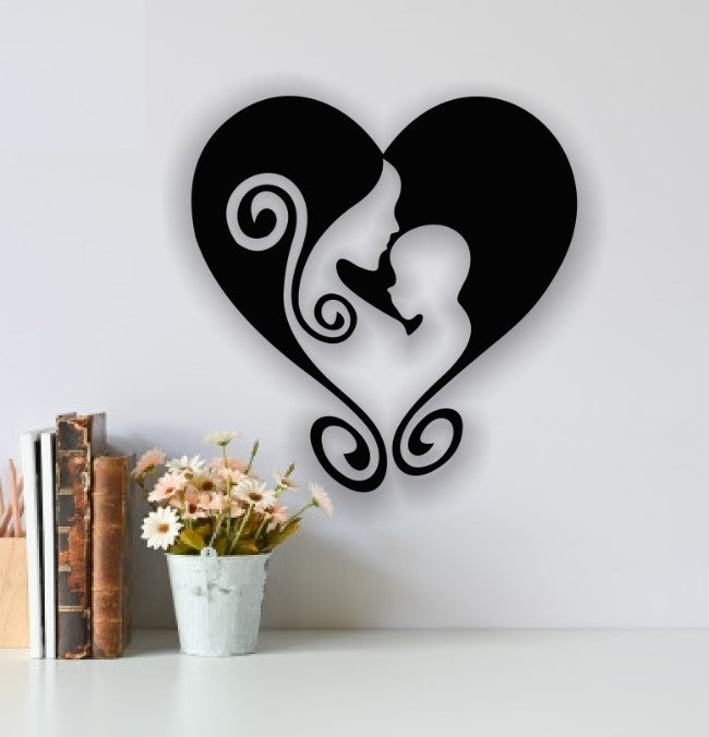 Decor perete Personalizabil Dragostea de Mama HHH239 din lemn