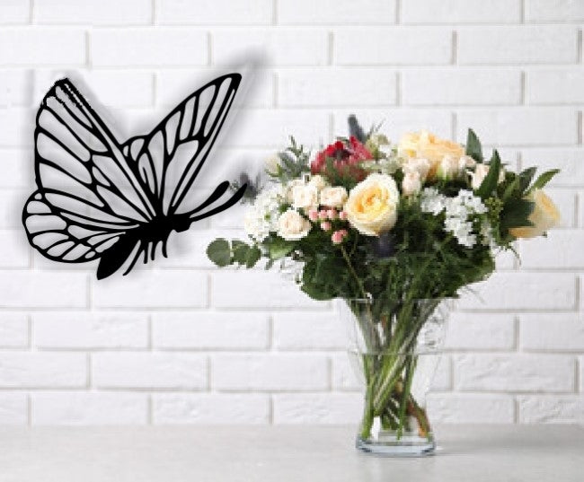 Decor perete Personalizabil Fluture HHH116 din lemn