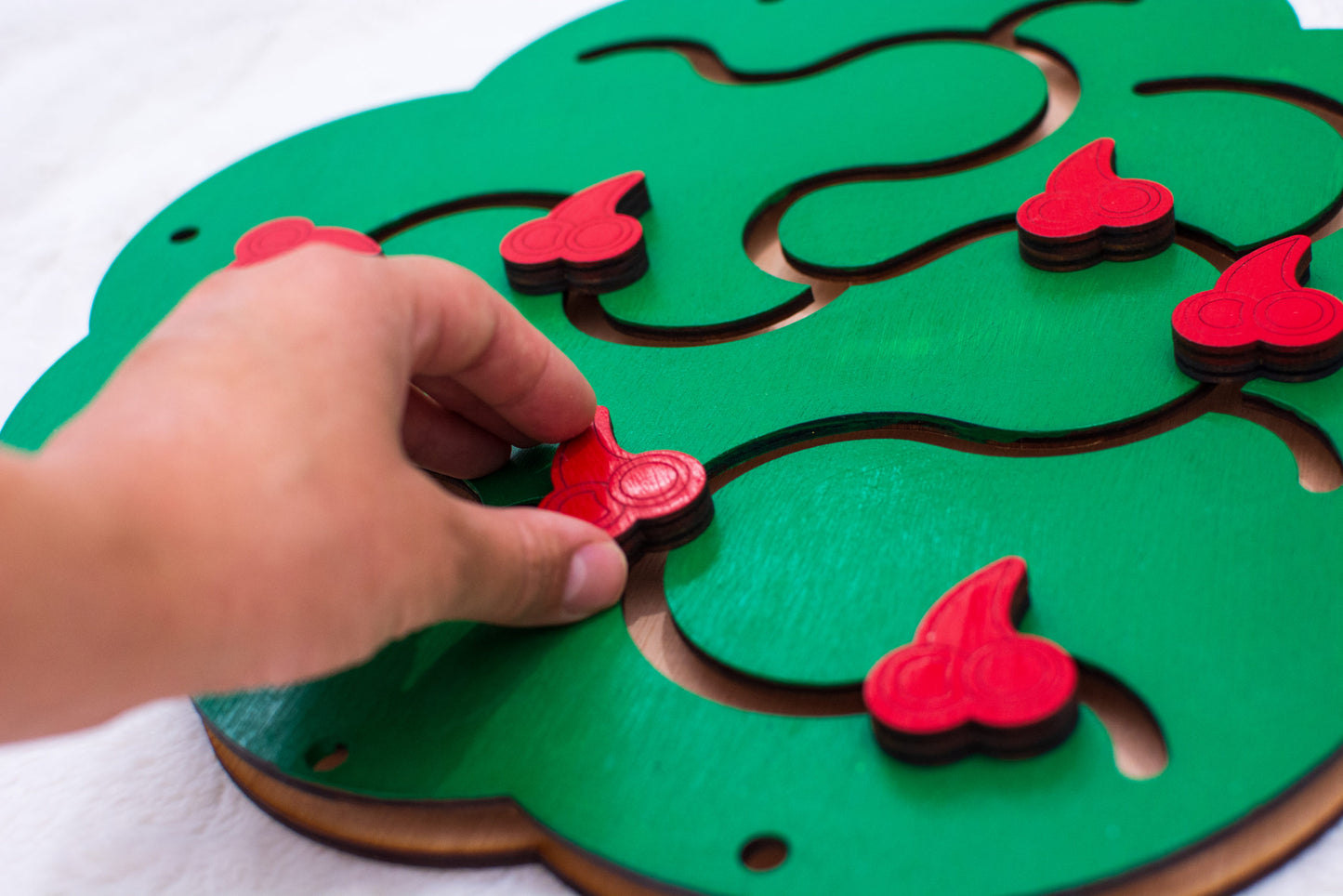 Joc Personalizabil, HandyHands, educativ Montessori Labirint Copac