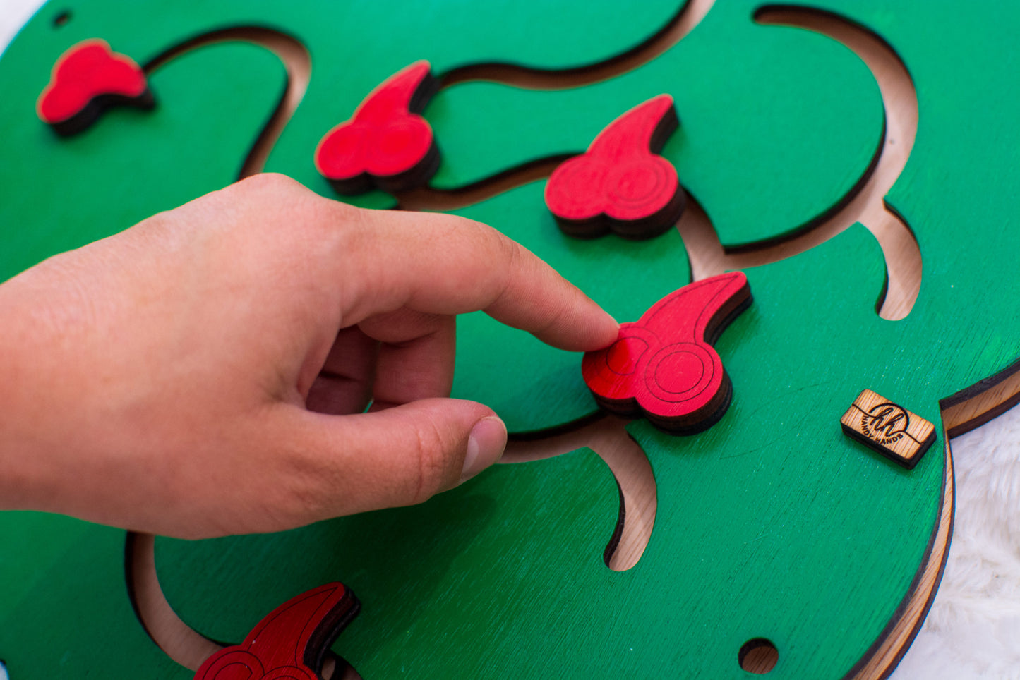 Joc Personalizabil, HandyHands, educativ Montessori Labirint Copac