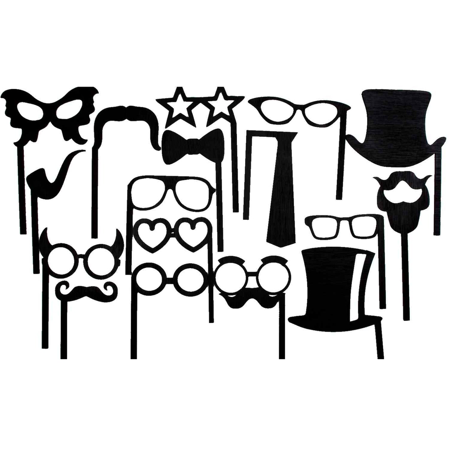 Set Accesorii din Lemn HH823 Personalizate Cabina foto Oglinda Magica Propsuri