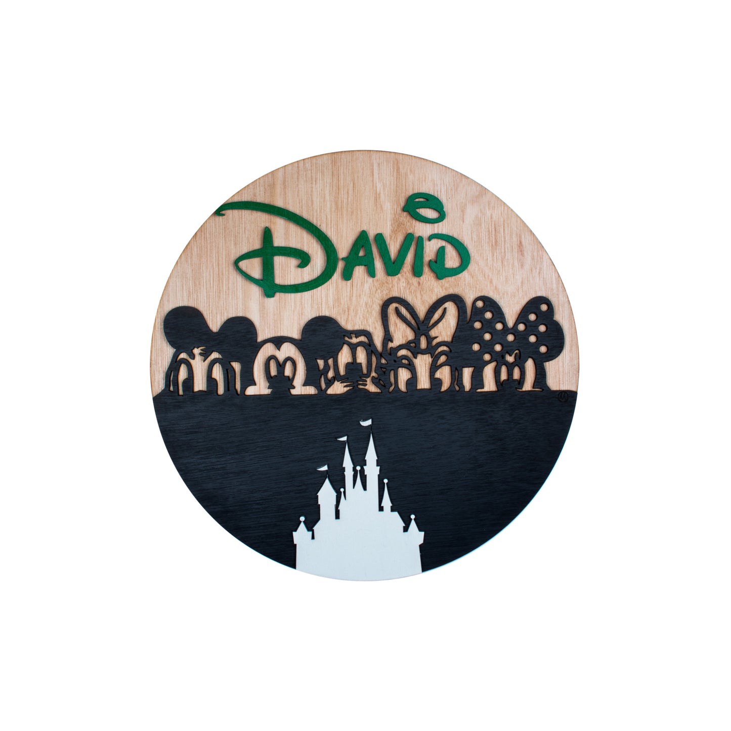 Decor Personalizabil, HandyHands, cu Nume din lemn Disney 36 cm