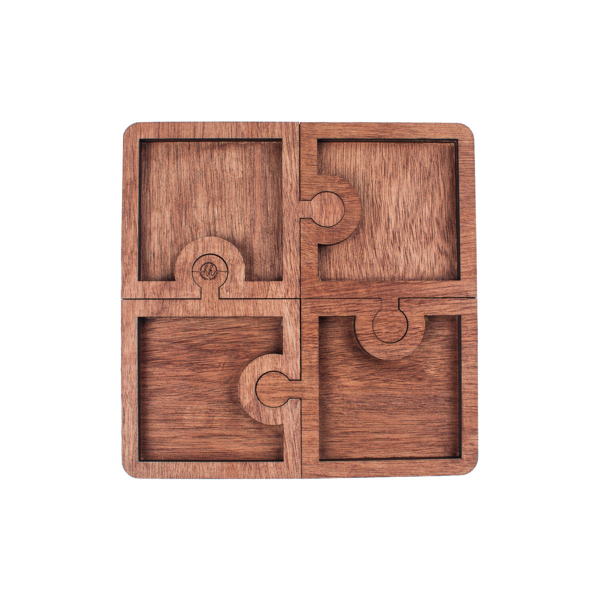 Platou de Servire Personalizabil din lemn Puzzle