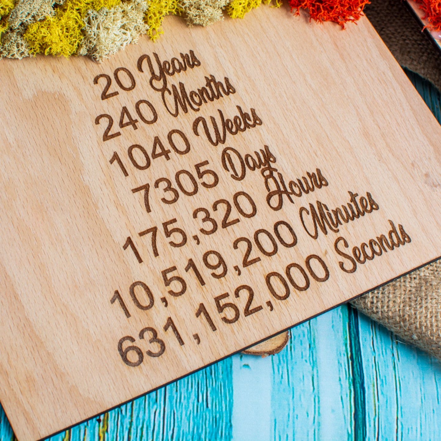 Decor 3 parti Copacul Vietii HH1582 Personalizat cu Licheni