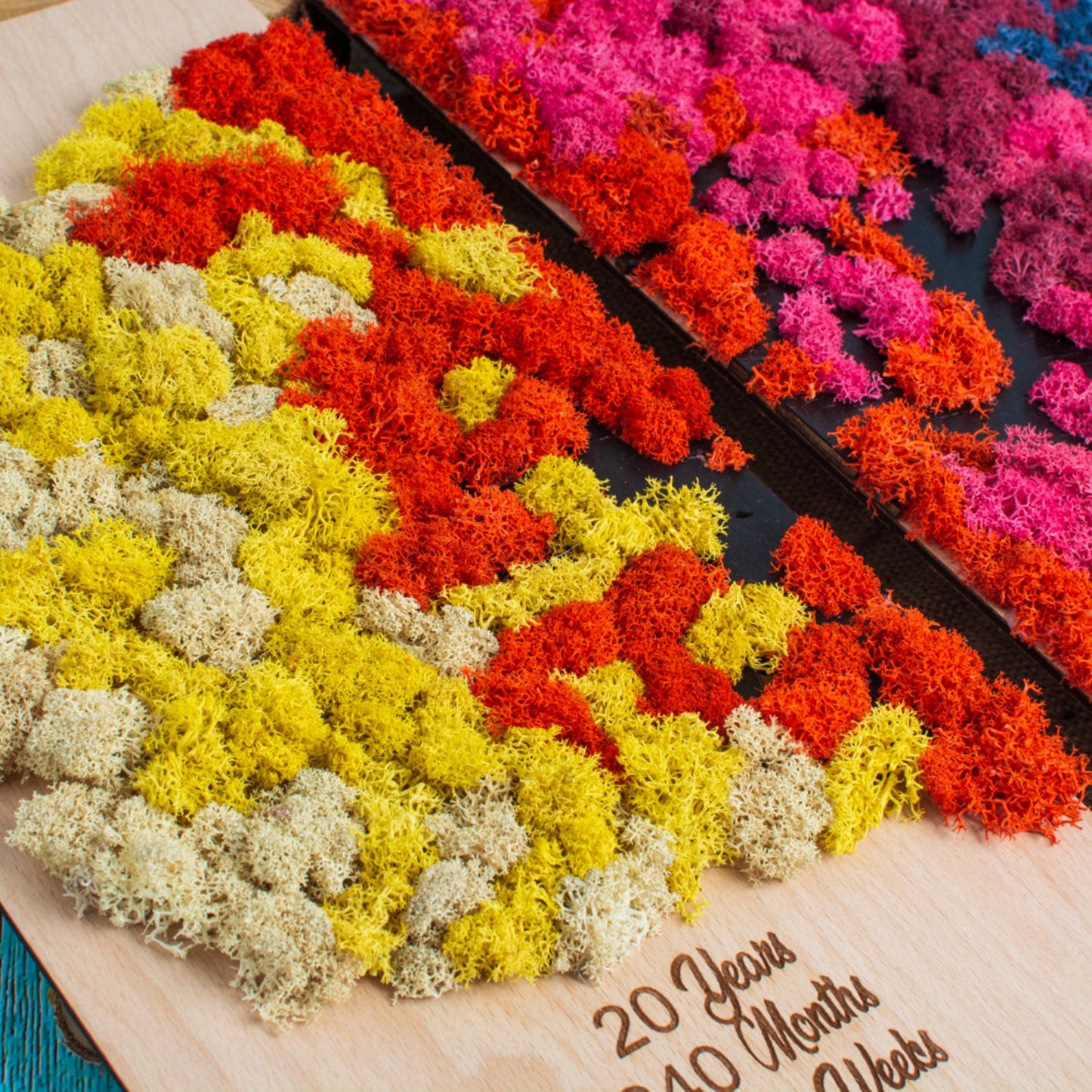 Decor 3 parti Copacul Vietii HH1582 Personalizat cu Licheni