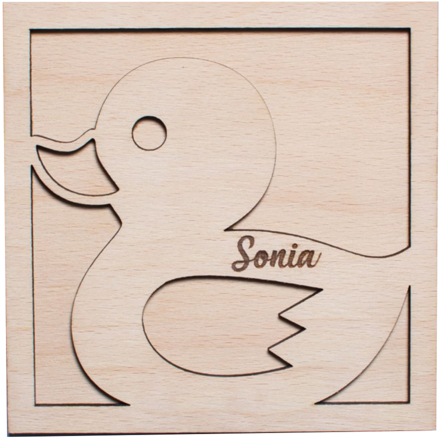 Decor Personalizat Rata Blank HH1613 din lemn pentru Licheni