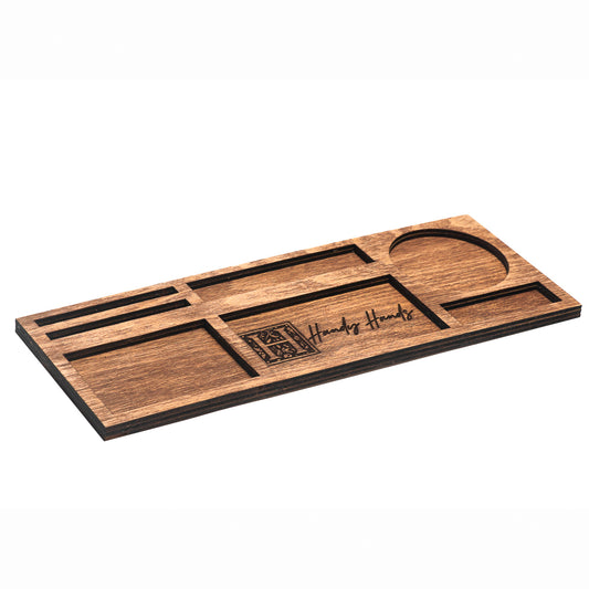 Organizator Multifunctional din lemn pentru Birou HH964 Personalizat 40x15 cm