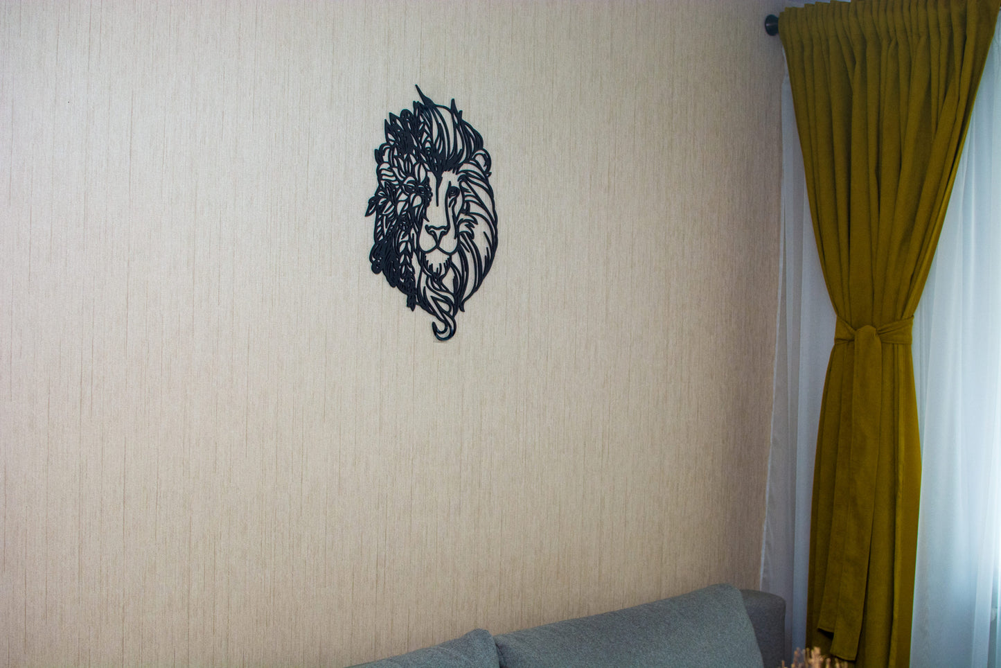 Decor Personalizabil HandyHands Geometric leu HH37 din lemn
