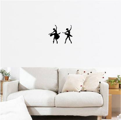 Decor perete Balerine din 2 Parti HH798 din lemn