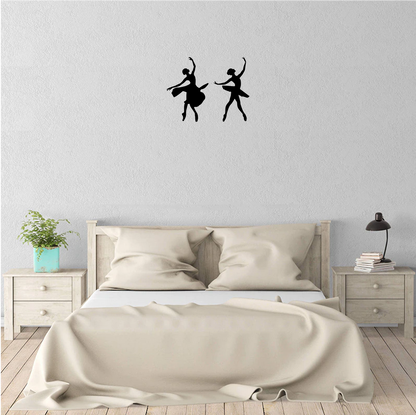 Decor perete Balerine din 2 Parti HH798 din lemn