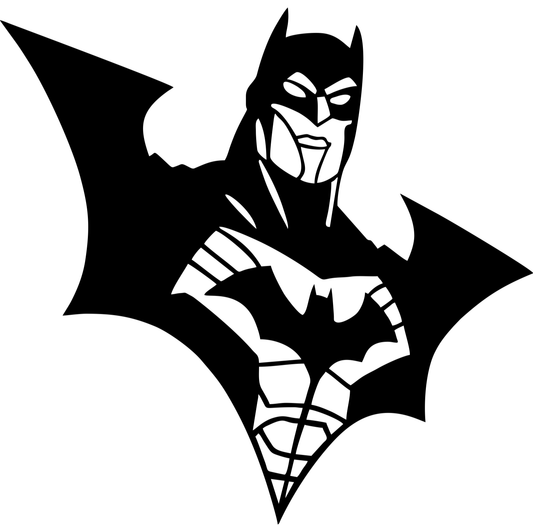 Decor perete Batman HH738 din lemn