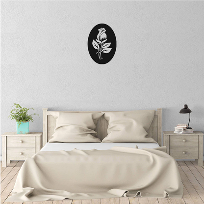 Decor perete Boboc de Trandafir HH769 din lemn