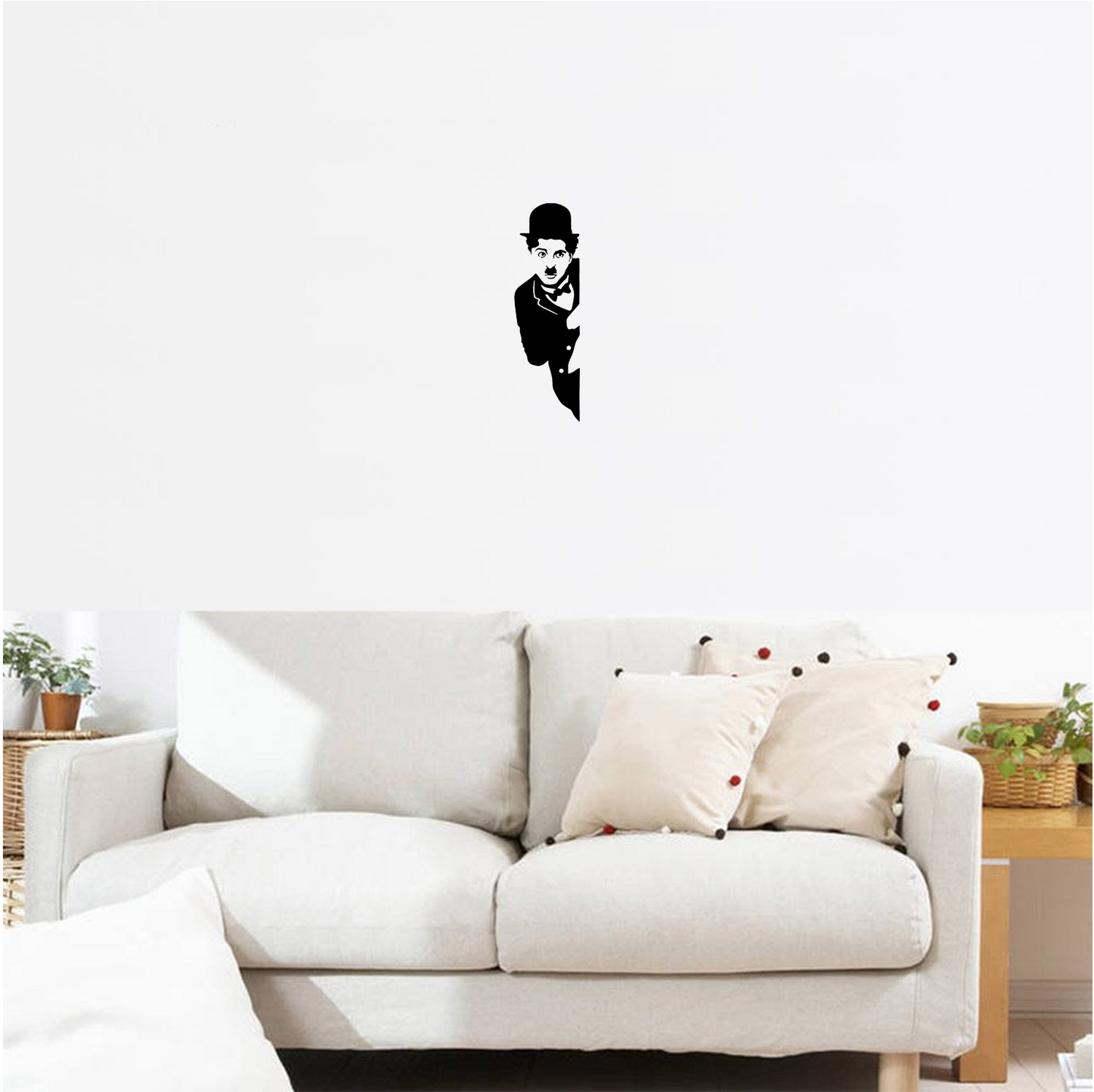 Decor perete Charlie Chaplin HH764 din lemn