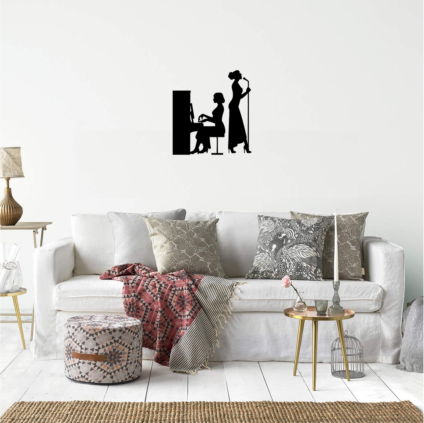 Decor perete Concert Pian HH697 din lemn