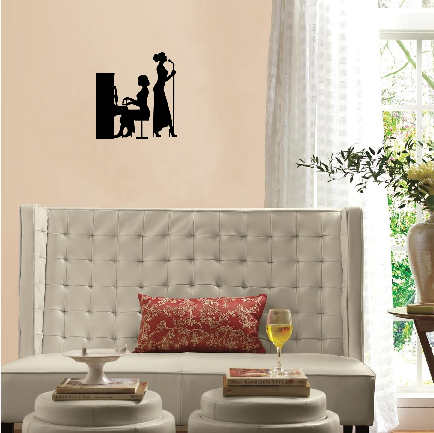 Decor perete Concert Pian HH697 din lemn
