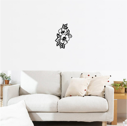 Decor perete Flori HH745 din lemn