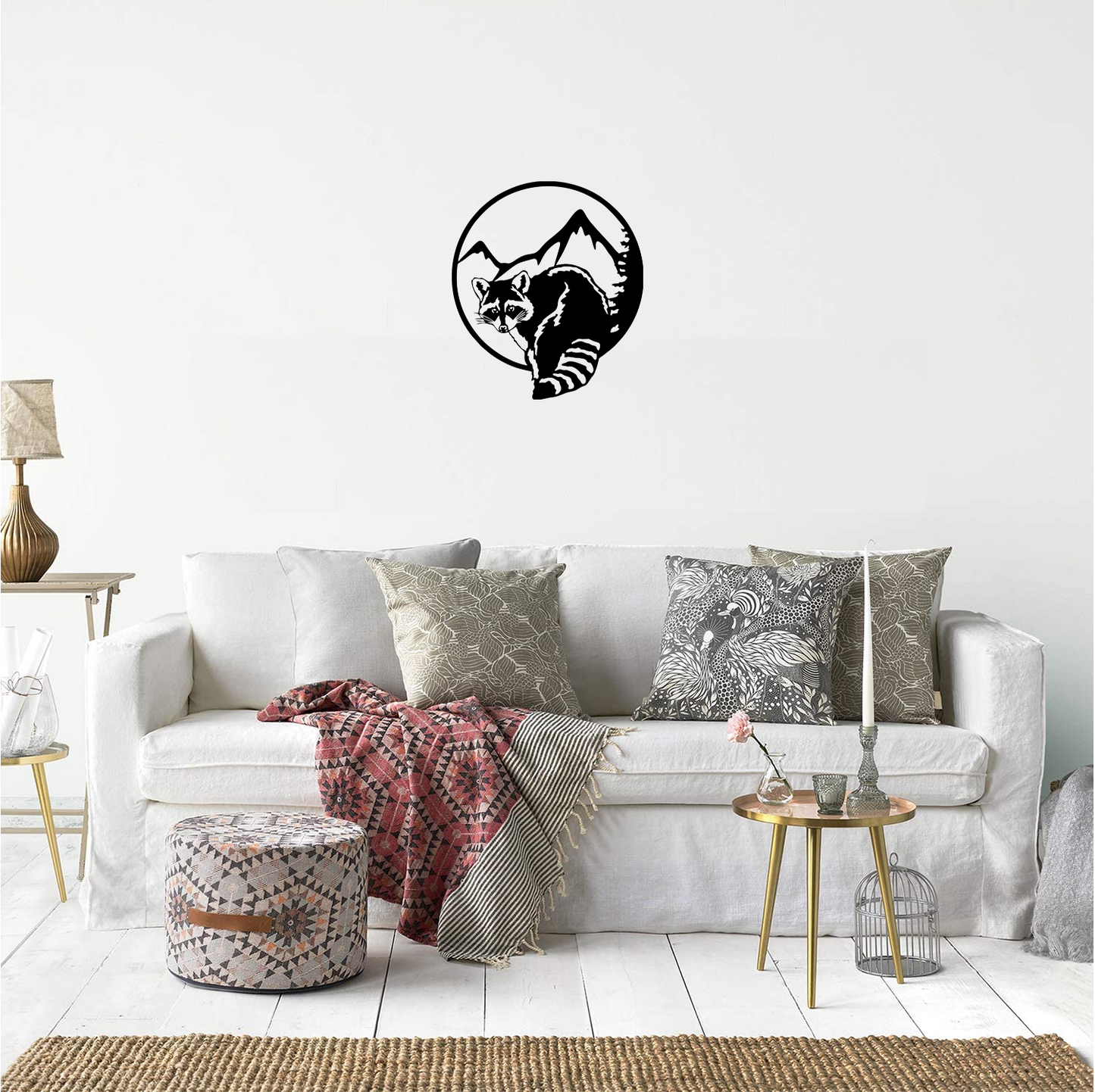 Decor perete Raton HH724 din lemn