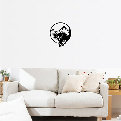 Decor perete Raton HH724 din lemn