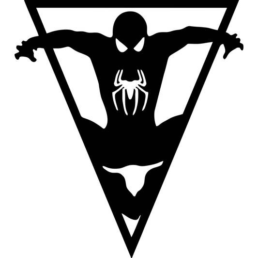 Decor perete Spider-Man HH708 din lemn