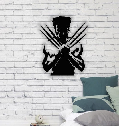 Decor perete Personalizabil Wolverine HHH292 din lemn