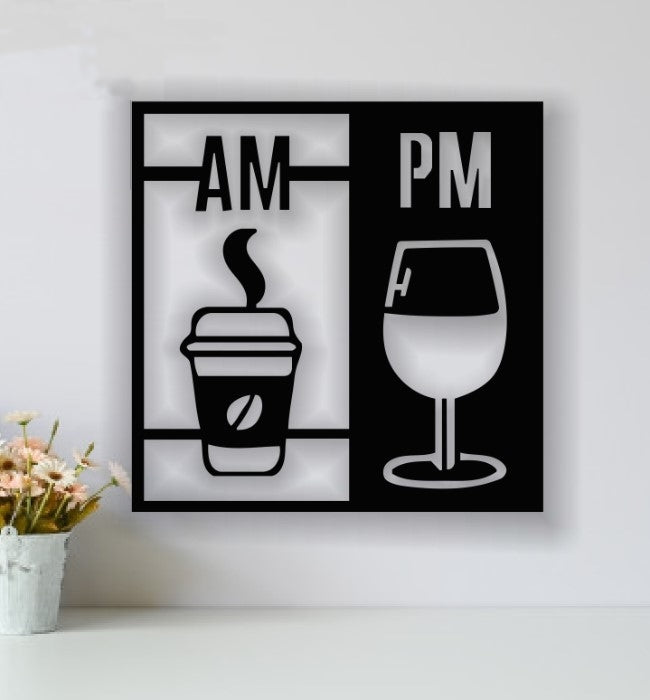 Decor perete Personalizabil Bauturi HHH188 din lemn